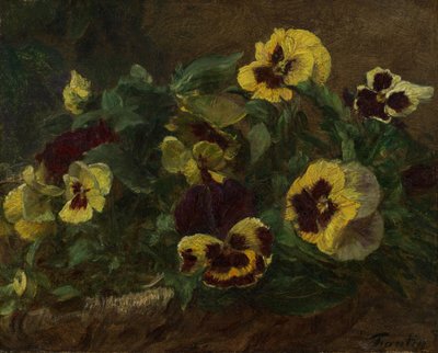 Hercai Menekşe, 1903. by Ignace Henri Jean Fantin Latour
