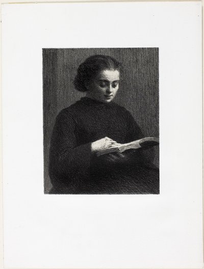 Okuma by Ignace Henri Jean Fantin Latour