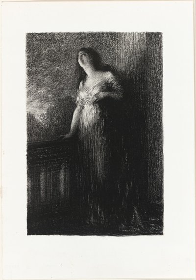 Romeo ve Juliet: Geceye Güvenmek by Ignace Henri Jean Fantin-Latour