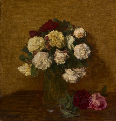 Vazoda Güller by Ignace Henri Jean Fantin Latour