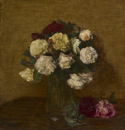 Vazoda Güller, 1878 by Ignace Henri Jean Fantin Latour