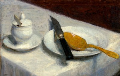 Hardallı Saksı ile Natürmort by Ignace Henri Jean Fantin Latour