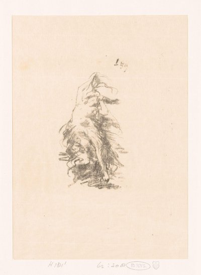 Dans eden bir kadının çalışması by Ignace Henri Jean Fantin Latour