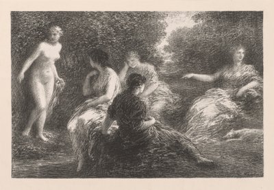 Yıkananlar by Ignace Henri Jean Fantin Latour