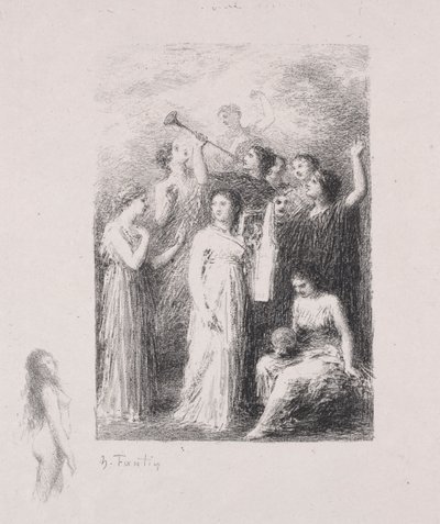 Kör by Ignace Henri Jean Fantin Latour