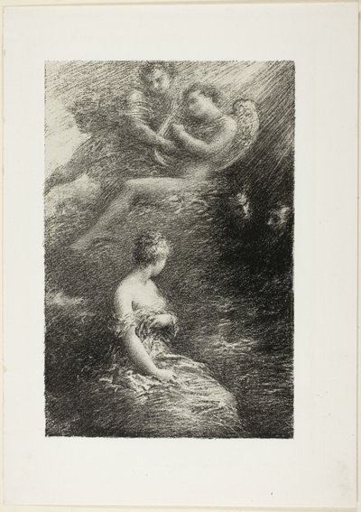 Faust'un Laneti: Marguerite'nin Görünüşü by Ignace Henri Jean Fantin Latour
