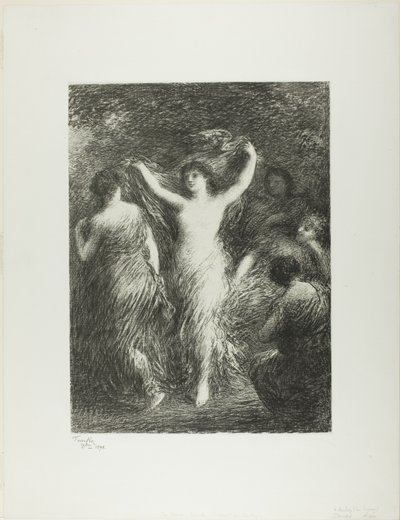 Dans by Ignace Henri Jean Fantin Latour