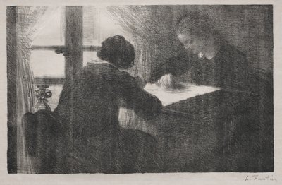 nakışçılar by Ignace Henri Jean Fantin Latour