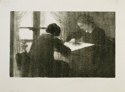 Nakışçılar, No. 2 by Ignace Henri Jean Fantin Latour