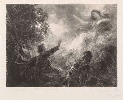 Alplerin Perisi by Ignace Henri Jean Fantin Latour