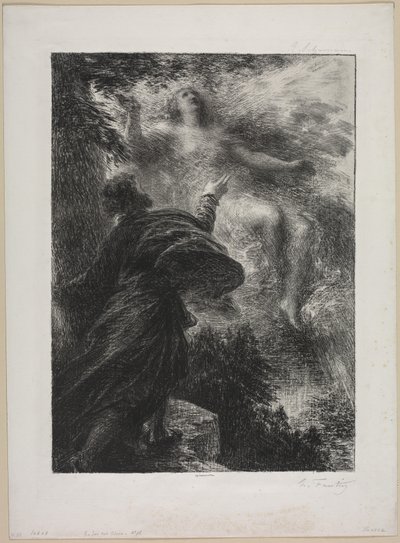 Alplerin Perisi by Ignace Henri Jean Fantin Latour