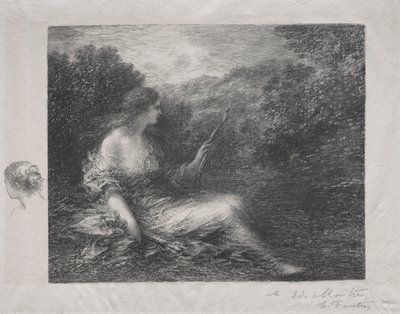 avcı by Ignace Henri Jean Fantin Latour