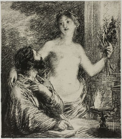 Müzisyen by Ignace Henri Jean Fantin-Latour