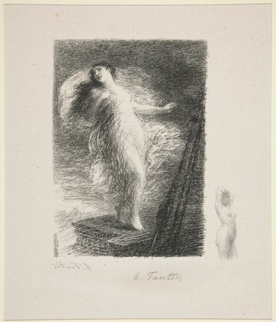 Genç Tarentine by Ignace Henri Jean Fantin Latour