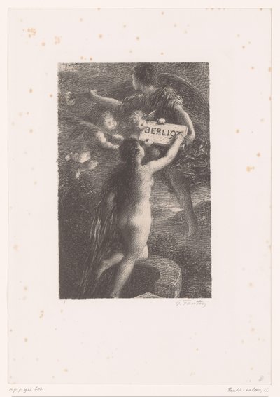 Başlık baskısı: Hector Berlioz, sa vie et ses oeuvres Berlioz (nesne üzerine başlık) Vérité Hector Berlioz'un hayatı ve eserleri (seri başlığı) by Ignace Henri Jean Fantin Latour