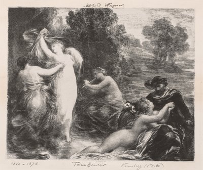 Venüsberg by Ignace Henri Jean Fantin Latour