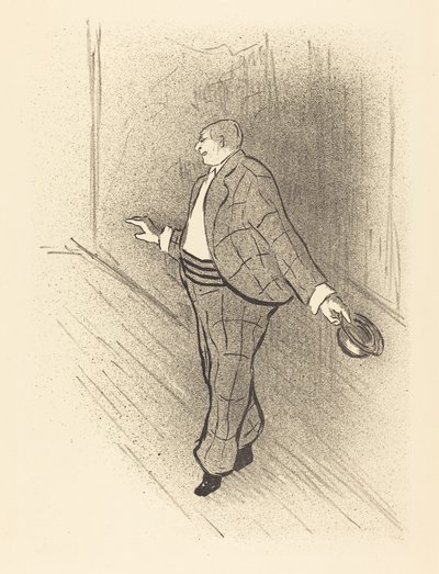 amerikalı şarkıcı by Henri Gabriel Ibels