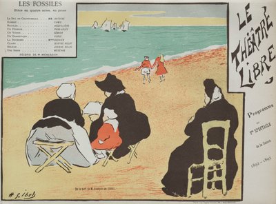 Fosiller (Free Theatre'dan Program) by Henri Gabriel Ibels
