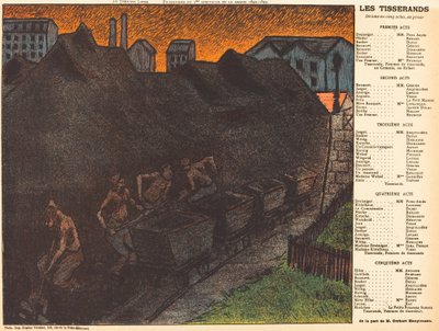 dokumacılar by Henri Gabriel Ibels