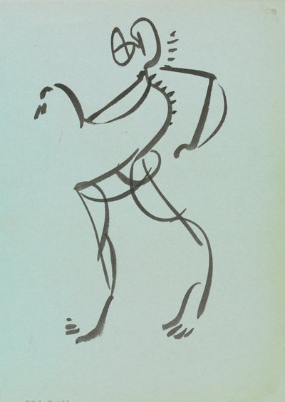 Dans Eden Figür by Henri Gaudier Brzeska