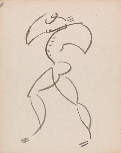 Dans Eden Figür by Henri Gaudier-Brzeska