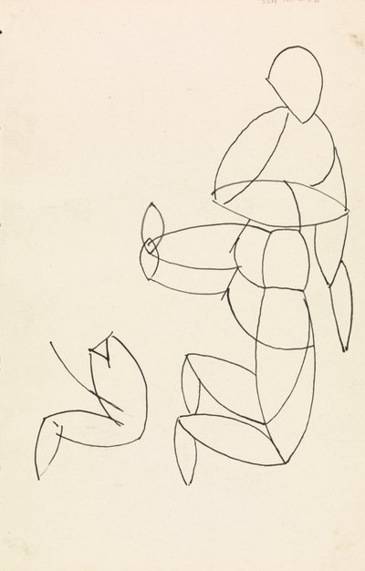 Figür Çalışması by Henri Gaudier Brzeska