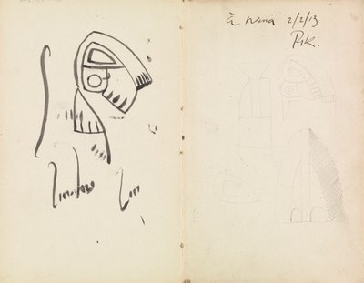 Beş Heykel Çalışması by Henri Gaudier Brzeska