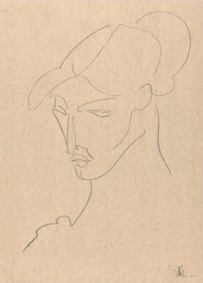 Bir Kadının Portresi by Henri Gaudier Brzeska