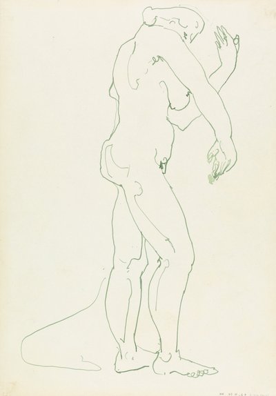 Ayakta Kadın Figürü by Henri Gaudier Brzeska