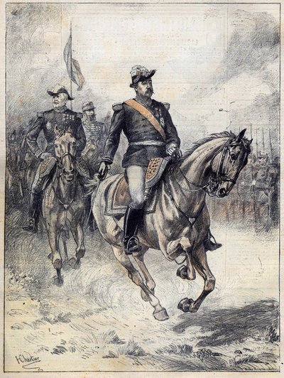General Felix Gustave (Felix-Gustave) Saussier (1828-1905), Chartier