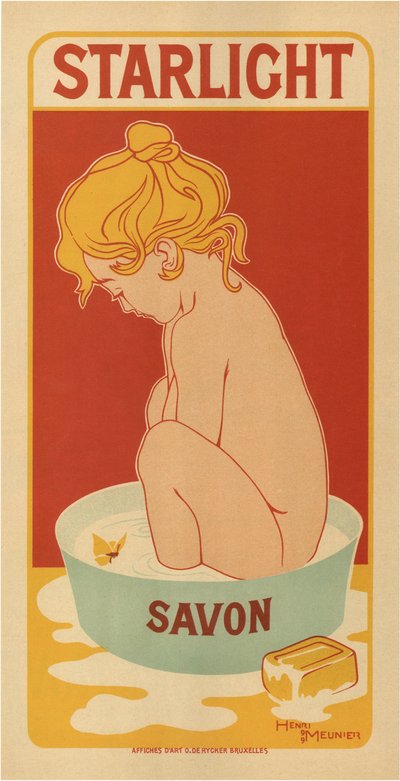 Yıldız Işığı Savon, 1899 by Henri Georges Meunier