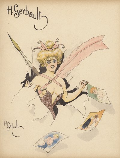 Sanat (renkli taş) by Henri Gerbault
