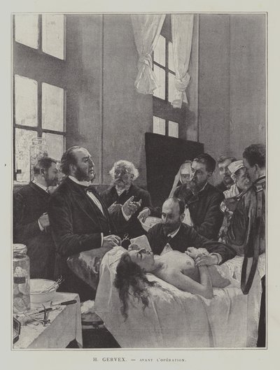 Avant lOperasyon (Ameliyat Öncesi) by Henri Gervex