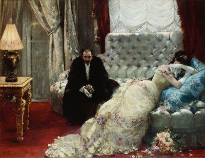 Balodan Dönüş, 1879 by Henri Gervex