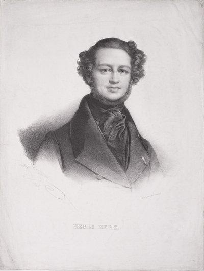 ಹೆನ್ರಿ ಹೆರ್ಜ್ (1803-88) ಟರ್ಕಿಶ್ by Henri Grevedon