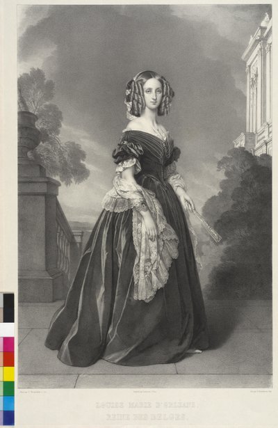 Fransa Prensesi Louisa by Henri Grevedon