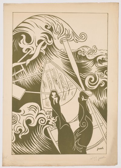 Dalga (La belirsiz) by Henri Gustave Jossot