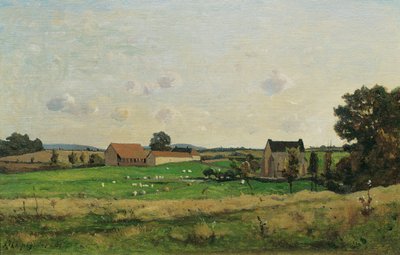 Saulce Malikanesi (Gonne Dept.) by Henri Joseph Harpignies