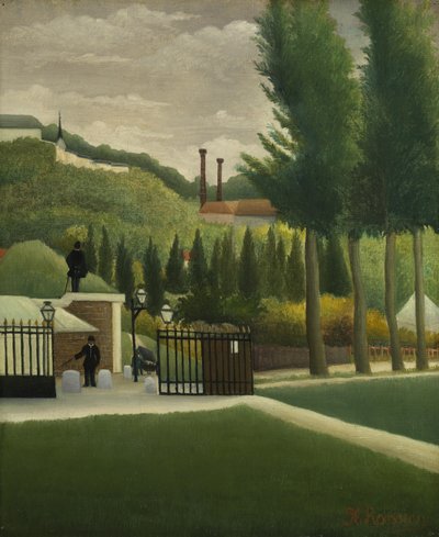 Toll House, 1890 dolayları by Henri J.F. 1844 1910 Rousseau