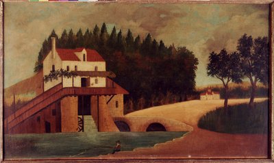 Değirmen, c.1896 by Henri J.F. Rousseau