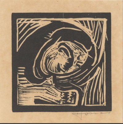 Bir figürün başı by Henri Jonas (signed by artist)