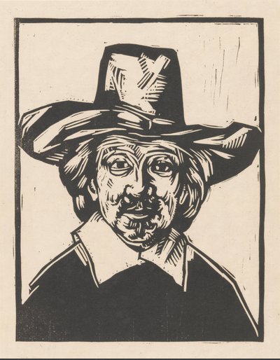 şapkalı adam by Henri Jonas