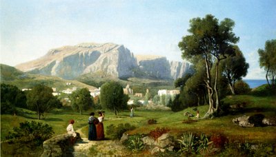 kapri by Henri Joseph Harpignies