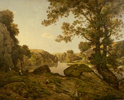 Kurt Sıçrayışı by Henri Joseph Harpignies