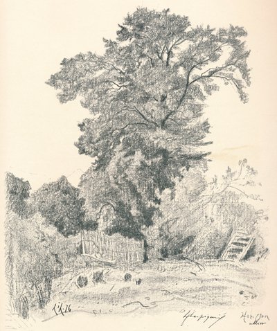 Ağaçların İncelenmesi, c1839-1898, 1898 by Henri Joseph Harpignies