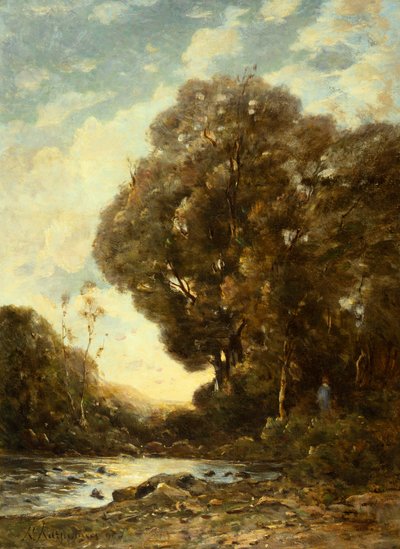 Nehir by Henri Joseph Harpignies