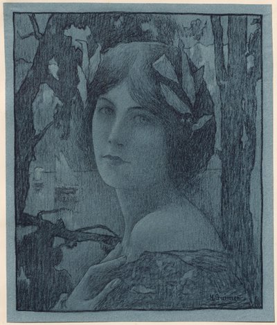 Tatlı Gece, 1899. by Henri Jules Guinier