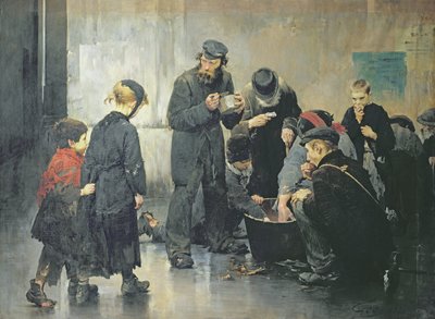 açlıktan ölmek by Henri Jules Jean Geoffroy
