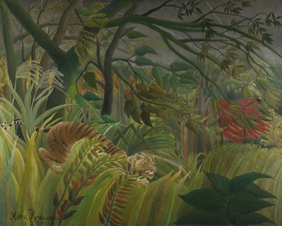 Şaşırdım!, 1891 by Henri Julien Félix Rousseau