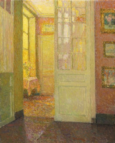 İç mekan. Pencere Işığı, 1931 by Henri Le Sidaner